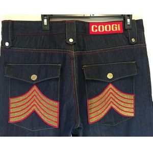Coogi Jeans Hip Hop Military Chevron Cobra Theme